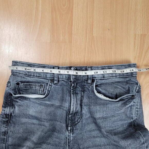 Pull & Bear Slim‎ Gray Jeans Men's Size 30x29 Denim Straight Pants - Picture 4 of 9